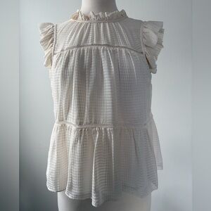 Marie Oliver ruffle blouse